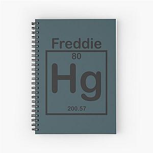 freddie mercury queen band shirt  Spiral Notebook