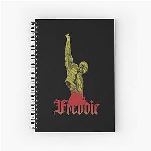 Freddie Mercury Live Aid Spiral Notebook