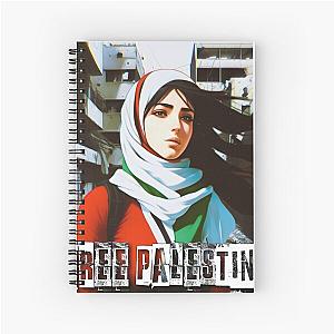 Free Palestine Spiral Notebook