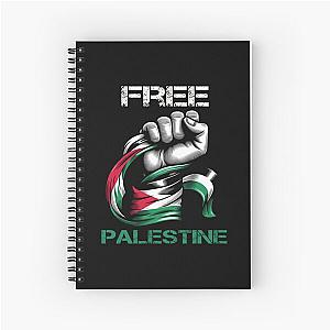 I Love Free Palestine Spiral Notebook