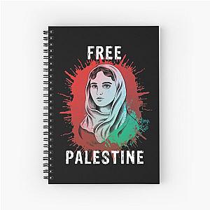 FREE PALESTINE Spiral Notebook