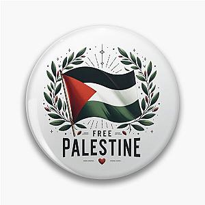 Free Palestine Pin