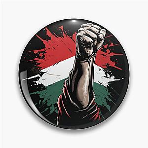 Free arm of Palestine with a flag Pin