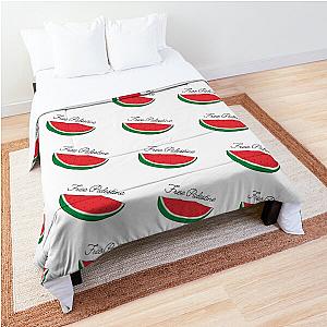 Free Palestine- liberty ,watermelon-  -west bank- free palestina -viva palestina-liberty Comforter