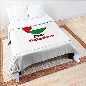 free Palestine- liberty ,watermelon- -west bank- free palestina -viva palestina-liberty Comforter