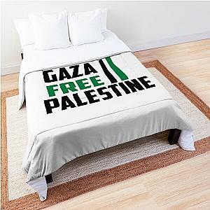 Free Palestine Comforter