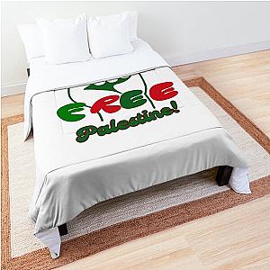 free palestine free gaza Comforter