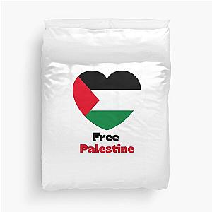 free Palestine- liberty ,watermelon- -west bank- free palestina -viva palestina-liberty Duvet Cover