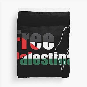 Free Palestina Duvet Cover