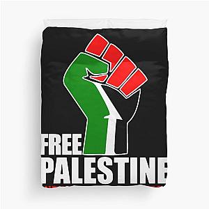 Free Palestine End Apartheid  Duvet Cover