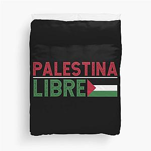 Palestina libre Duvet Cover