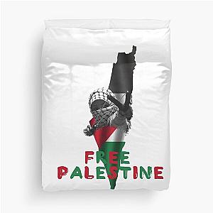 Free Palestine Duvet Cover