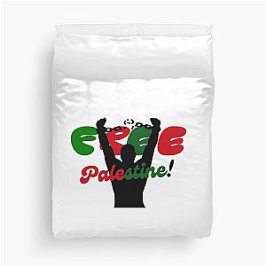 free palestine free gaza  Duvet Cover