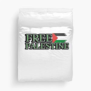 Free Palestine  Duvet Cover