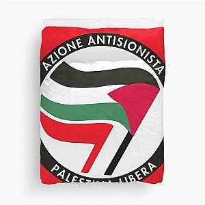 AZIONE ANTISIONISTA - PALESTINA LIBERA Duvet Cover