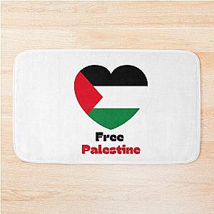 free Palestine- liberty ,watermelon- -west bank- free palestina -viva palestina-liberty Bath Mat