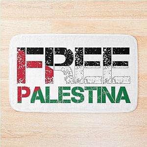 Free Palestina simple design Bath Mat