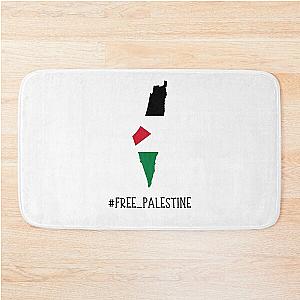 Free Palestine Bath Mat