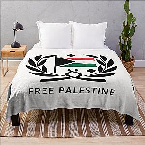 FREE PALESTINA Throw Blanket