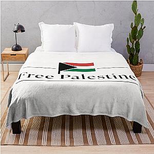 FREE PALESTINA Throw Blanket