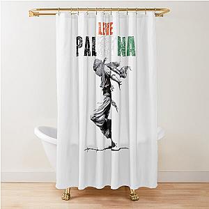 Leve Palestina (Dance of the land owner) Shower Curtain