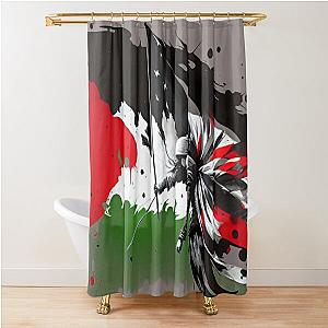 Free Palestine  Shower Curtain