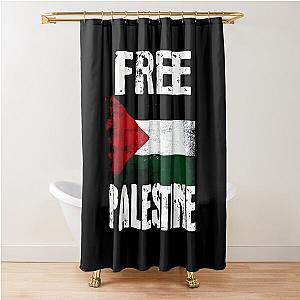 free palestine classic Shower Curtain