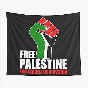 Free Palestine End Apartheid  Tapestry