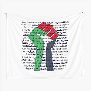 Palestine Swedish-Leave Palestina or Long Live Palestine, is a song by the Swedish band Keffiyeh,arabic inglese  Tapestry