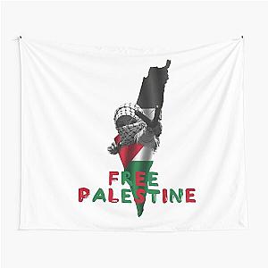 Free Palestine Tapestry