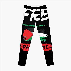 Free Palestine Leggings