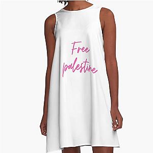 Palestine- liberty ,watermelon- -west bank- free palestina -viva palestina-liberty A-Line Dress