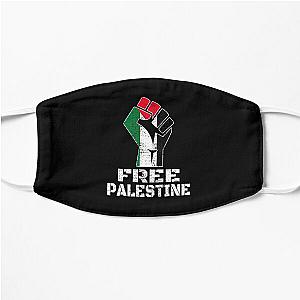 FREE PALESTINE - SUPPORT PALESTINE Flat Mask