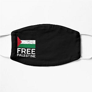 Free Palestine People Distressed PS Flat Mask