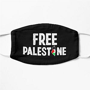 free palestine Flat Mask