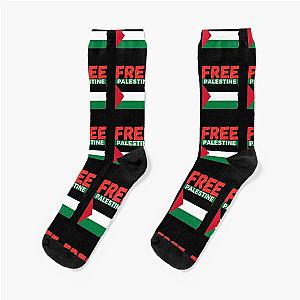 Free Palestine Socks