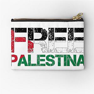 Free Palestina simple design Zipper Pouch