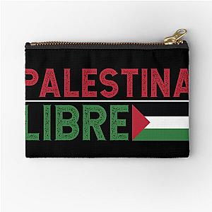 Palestina libre Zipper Pouch