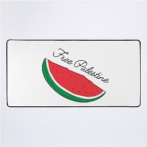 Free Palestine- liberty ,watermelon-  -west bank- free palestina -viva palestina-liberty Desk Mat