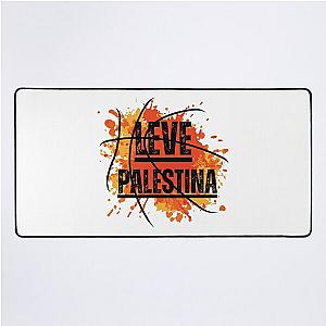 Long live Palestine leve palestina Desk Mat