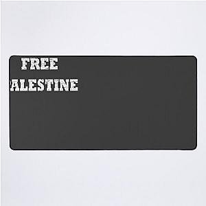 Free palestine stand with palestine  Desk Mat