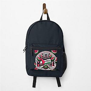 Free Palestine - Watermelons, Fist, Palestinian Flag, Palestina, Free Gaza (Arabic علم فلسطين‎) Backpack