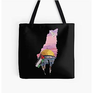 Freedom Free Palestine All Over Print Tote Bag