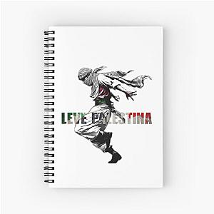 Leve Palestina Freedom Dance Spiral Notebook