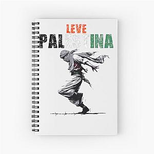 Leve Palestina (Dance of the land owner) Spiral Notebook