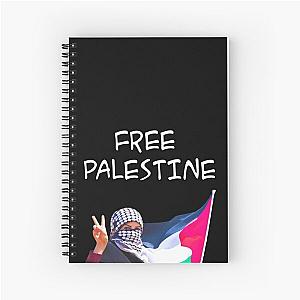 Free Palestine Spiral Notebook