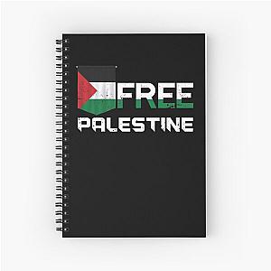 Free Palestine Spiral Notebook