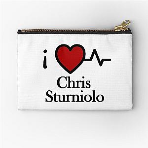 I Love Chris Sturniolo Zipper Pouch