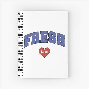 Fresh Love Merch Fresh Love Logo Spiral Notebook