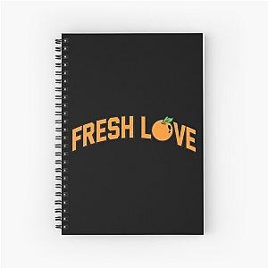 fresh love Spiral Notebook